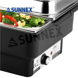Sunnex Buffet Heater Stainless Steel <b>Food</b> <b>Warmer</b> Container Catering Buffet Equipment <b>Electric</b> Chafing Dish - Product Image 3