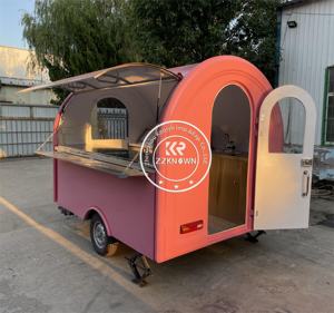 Oem מסחרי מזון מהיר משאיות יצרנית בחוץ קייטרינג נייד חיצוני חטיפים קדימון עגלות גלידה - Product Image 5