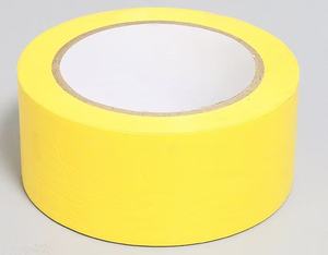 アクリル接着剤防水ホワイトレッドカラーPEバリア警告テープ安全危険性注意信号プリント感圧 - Product Image 4