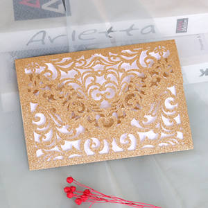 Venta Directa de Fábrica, Tarjetas de Felicitación 3D con Recubrimiento, Modernas, Ecológicas, con Corte Láser, para el Día de la Madre, con Sobre - Product Image 4