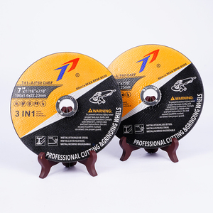 Disque de coupe métallique premium 7 pouces 180 mm pour meuleuse d'angle, disque abrasif durable pour acier inoxydable et fer, en vente - Product Image 3