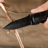 FixCraft QZ-007 Couteau pliant multifonction portable et pince, outil tactique d'extérieur