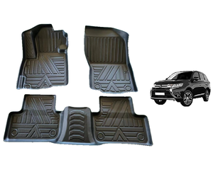 แผ่นรองพื้นรถยนต์แบบเต็มชุด 3 มิติ TPE กันน้ำ กันลื่น เป็นมิตรกับสิ่งแวดล้อม สำหรับรถยนต์มิตซูบิชิ ASX และ <span class=keywords><strong>Xpander</strong></span> ปี 2013-2019 - Product Image 1