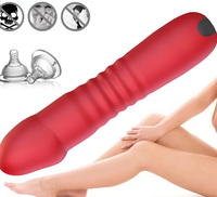 Silikon Teleskop-Bullet-Vibrator USB-Aufladung Mini-Zauberstab-Massagegerät Klitoris-Stimulator Realistischer Dildo Klitoris-Massagegerät Spielzeug