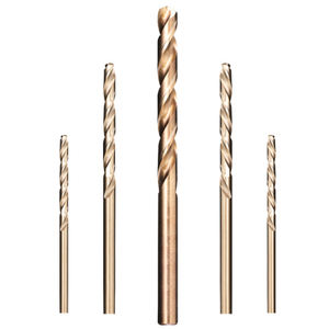 Forets hélicoïdaux en <span class=keywords><strong>titane</strong></span> de <span class=keywords><strong>cobalt</strong></span> à tige droite pour métal en acier inoxydable <span class=keywords><strong>Hss</strong></span> 5% <span class=keywords><strong>Cobalt</strong></span> - Product Image 2