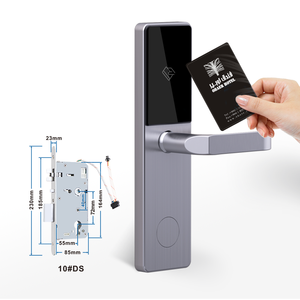 Système <span class=keywords><strong>de</strong></span> sécurité RFID pour <span class=keywords><strong>portail</strong></span>, entrée sans clé, serrure électronique sécurisée, poignée électrique, clés <span class=keywords><strong>de</strong></span> verrouillage, cylindres <span class=keywords><strong>de</strong></span> porte, serrure intelligente pour hôtel - Product Image 1