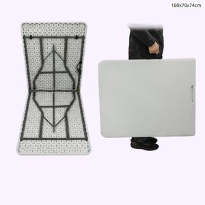 <span class=keywords><strong>Tavolo</strong></span> Pieghevole in Alluminio <span class=keywords><strong>da</strong></span> <span class=keywords><strong>Parete</strong></span> per Esterni con Ripiano Portaoggetti e Gambe Pieghevoli, Ideale per Caffè e Attività all'Aperto - Product Image 3