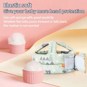 Prodigy enfant en bas âge <span class=keywords><strong>casque</strong></span> chapeau Anti-dureté tête <span class=keywords><strong>coussin</strong></span> protection chute équipement nouveau-né bébés enfants sûr coton matériel ramper - Product Image 6