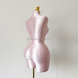 Pink <span class=keywords><strong>Curvy</strong></span> BBL Medio cuerpo Gran busto Lencería <span class=keywords><strong>Big</strong></span> Boob Vestido de talla grande Forma de caderas grandes Mujeres Maniquí Brasileño Maniquí femenino - Product Image 6