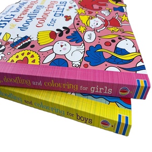<span class=keywords><strong>Ultimo</strong></span> popolare rilegatura a copertina morbida prezzo economico personalizzato per la stampa di libri da colorare a colori per bambini adulti - Product Image 2
