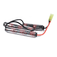 Ni-mh Batterie 8.4V 1500mAh 1600mAh Ni-MH Batterie Nunchuck pour Airsoft BB Fusils 4S2P 2S pour M4 HPA Airsoft Gun Ak