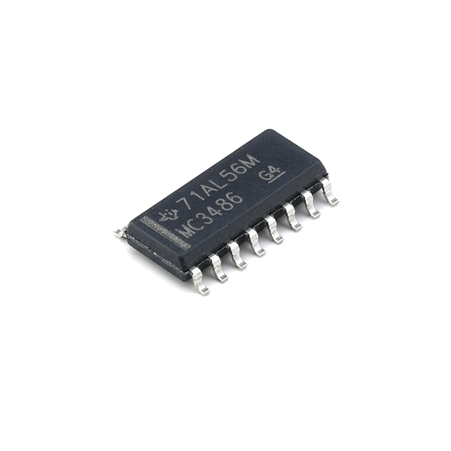 MC3486DR RS-485/RS-422 Chip Four-channel Differential Line Receiver with Three-state Output SOIC-16 Integrated Circuit