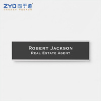 Plaque en acrylique laqué authentique, lettres décoratives 3D, numéros imprimés UV, enseigne de porte intérieure pour restaurant, café