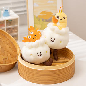 ของเล่นตุ๊กตารูป<span class=keywords><strong>ไข่ปลา</strong></span>ปูน่ารักทำจากผ้าฝ้าย PP นุ่มพิเศษยัดไส้รูปสัตว์กุ้งของเล่นสำหรับเป็นของขวัญ - Product Image 3