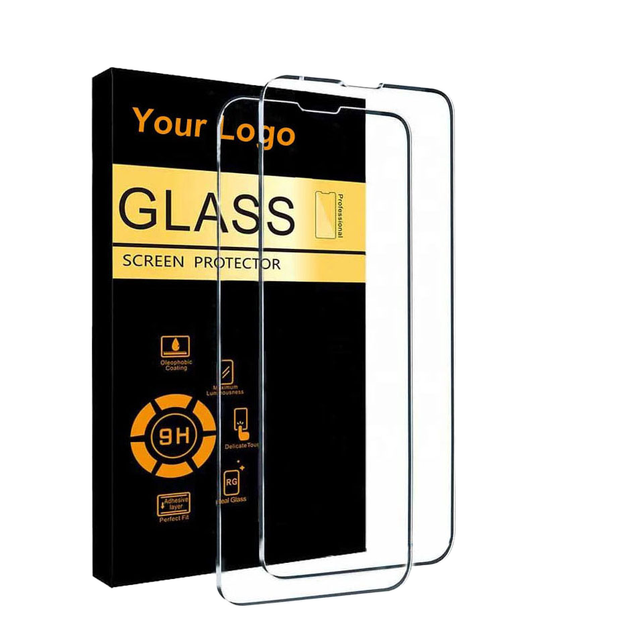 9H 2.5D Anti-scratch 2 Pack Tempered Glass Screen Protector for iphone 17 Tempered Glass 3D Premium for iphone 17 Series