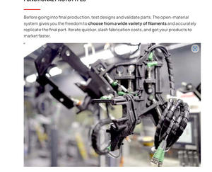 Antinsky BigRep ALTRA 280, la machine haute performance ultime, IMPRIMANTE 3D HAUTE TEMPERATURE pour APPLICATIONS EXIGUES - Product Image 5