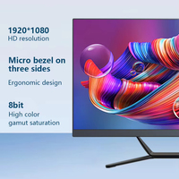 Nouvel ordinateur de jeu puissant 24 27 pouces incurvé 1K AIO PC, processeur I3 I5 I7, ordinateurs tout-en-un pour le divertissement à domicile