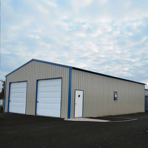 Estructura de acero Granero Taller prefabricado Casas prefabricadas Hormigón China Cobertizo de bajo costo Almacenamiento al aire libre - Product Image 4