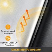 Housse de voiture en film d'aluminium imperméable, protection UV quatre saisons, anti-rayures, personnalisable