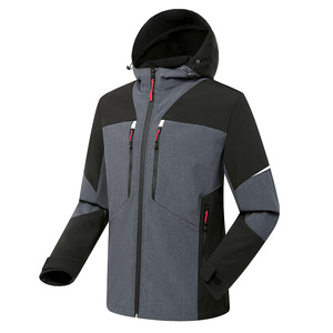 Giacca da <span class=keywords><strong>ciclismo</strong></span> riflettente cappotto da moto in pile termico abbigliamento da trekking antivento cappotto <span class=keywords><strong>invernale</strong></span> lungo in Jersey giacca softshell - Product Image 3