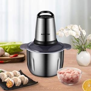 <span class=keywords><strong>2025</strong></span> nóng bán OEM nhà bếp thực phẩm mài thịt <span class=keywords><strong>Chopper</strong></span> 3L điện thép không gỉ Máy xay thịt cho nhà - Product Image 2
