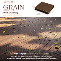 Planche de terrasse en WPC moderne de haute qualité - Terrasse composite extérieure durable et imperméable avec des caractéristiques écologiques