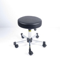 Chaise de bureau antistatique, tabouret de laboratoire ESD, tabouret de laboratoire réglable