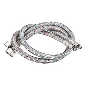 Tuyau d'arrivée d'eau tressé en acier inoxydable Bingtao à tête unique 60 cm pour robinet d'évier de cuisine - Product Image 5