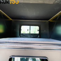 Huntoo Carpa de Techo Rígida Desplegable Smart Cap para Camioneta, Toldo Superior para Caja de Camioneta, Camper Desplegable para Chevrolet Silverado 1500 2021