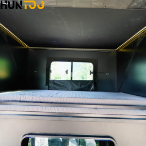 Huntoo Carpa de Techo Rígida Desplegable Smart Cap para Camioneta, Toldo Superior para Caja de Camioneta, <span class=keywords><strong>Camper</strong></span> Desplegable para Chevrolet Silverado 1500 2021 - Product Image 2