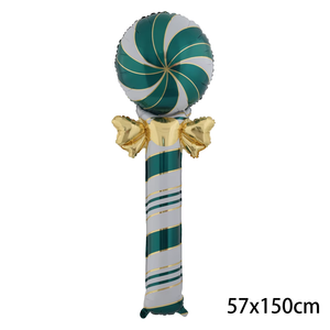Outsize Noël Candy Cane Feuille Ballons Décor <span class=keywords><strong>De</strong></span> Fête <span class=keywords><strong>De</strong></span> Noël Bonhomme <span class=keywords><strong>De</strong></span> Neige Ballons Jouets Nouvel An Fête Décoration <span class=keywords><strong>De</strong></span> Noël Décor À La Maison - Product Image 2