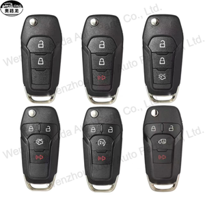 Bon prix coque de clé de véhicule 3 + 1 boutons coque de clé de voiture à distance housse pour <span class=keywords><strong>Ford</strong></span> F150 F250 F350 - Product Image 6