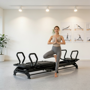 Timedewfit Fabrikdirekt: Ganzheitliches Modellierungs- und Klassisches Core-Trainingsgerät Miro <span class=keywords><strong>Pro</strong></span> Mini M3K – Verstellbarer Reformer aus Aluminiumlegierung - Product Image 1