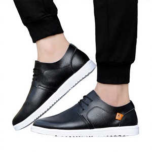 Zapatos de Vestir de Negocios de Verano Ligeros, Antideslizantes, con Cordones, de Alta Calidad y Económicos, Cómodos y a la Moda para Hombre, Casuales, con Plataforma, para Conducir - Product Image 3