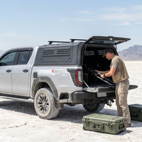 Prix d'usine, double cabine 4x4, auvent rigide en alliage d'aluminium, auvent imperméable, auvent de camping pour Toyota Tacoma Dodge Ram Ford F150