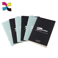 Cuaderno Softcover de ventas de fábrica Impresión de pedidos a granel Cuaderno de costura de sillín