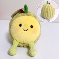 Pabrik Mainan Boneka Buah Plush Lembut Desain Khusus Angela untuk Bayi