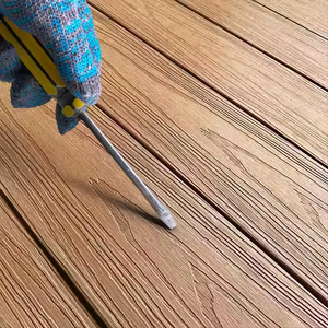 Bán buôn hiện đại 3D dập nổi Gỗ Tếch WPC decking bảng tổng hợp vườn vườn hiện đại - Product Image 2