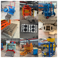 Machine à fabriquer des briques de ciment mobiles élargies pour la production de blocs creux et pleins pour les projets de construction africains