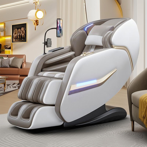 Новинка! Массажное кресло с двойным механизмом, функцией невесомости, подогревом и шиацу для всего тела, для дома и офиса. Идеальный подарок на Рождество. - Product Image 1