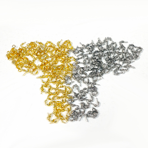 Terminales de Acero Inoxidable con Baño de Oro de 18K, Cubiertas para Nudos, Accesorios para la Fabricación de Joyerí<span class=keywords><strong>a</strong></span>, Tapas para Extremos de Pulseras - Product Image 6