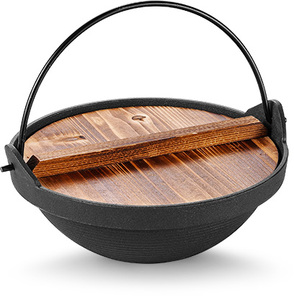 <span class=keywords><strong>Shabu</strong></span> <span class=keywords><strong>Shabu</strong></span> <span class=keywords><strong>pot</strong></span> van gietijzer, Japanse pastorale stijl, hangend, klein huishoudelijk soep- en stoofpotje - Product Image 1