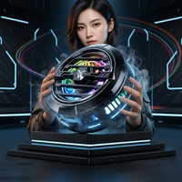 Refroidisseur de téléphone magnétique F27 RGB à semi-conducteurs, clip arrière détachable, radiateur de jeu en ABS pour appareils mobiles