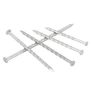 Produits phares : Clous à béton en acier trempé, galvanisés, à tige rainurée, pour murs en ciment - Product Image 5
