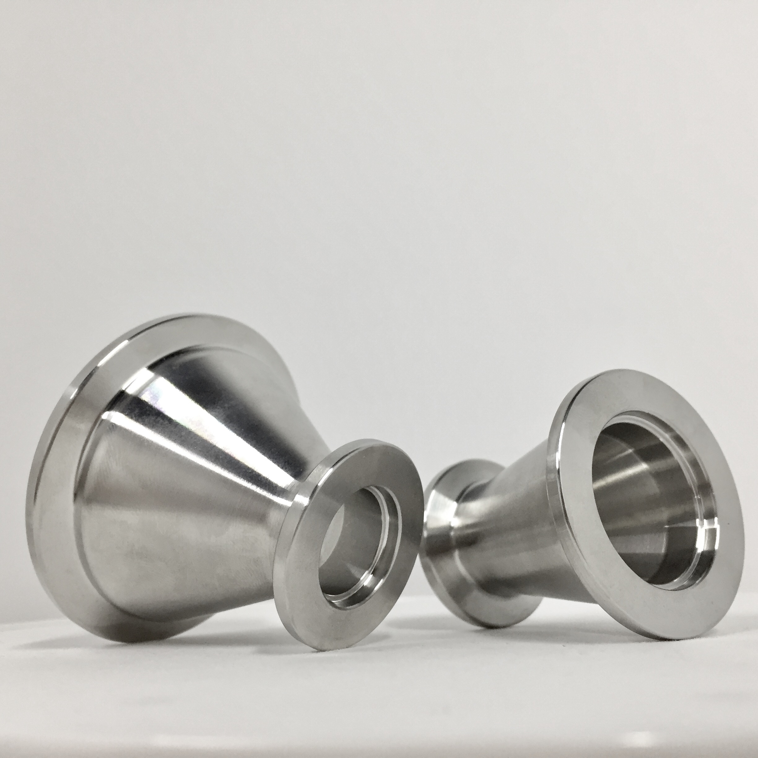 SS304 Vacuum Nipple Fittings KF Stub End Lapped Flange