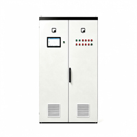 Gabinete de Control de Automatización Industrial, Gabinete PLC Programado a Medida con Inversor y Pantalla Táctil, Acero, 380V, IP65
