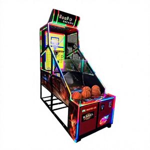 Machine d'arcade de basket-ball à points LED avec écran LCD de 55 pouces, machine de jeu vidéo de basket-ball, fonctionnant avec des pièces de monnaie - Product Image 1