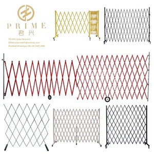 Barrière extensible portative personnalisable <span class=keywords><strong>de</strong></span> contrôle des foules en métal <span class=keywords><strong>et</strong></span> porte pliante <span class=keywords><strong>de</strong></span> barrière <span class=keywords><strong>de</strong></span> sécurité - Product Image 2