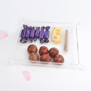 מגשי אקריליק מותאם אישית מגשים ממתקי מזון אקרילי מגשים מגשים אקריליים - Product Image 3