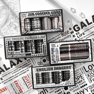 <span class=keywords><strong>4</strong></span> Rouleaux/boîte England Parkway Aquascape Tape Handbook Vintage English Tape Handbook Tape - Product Image 1